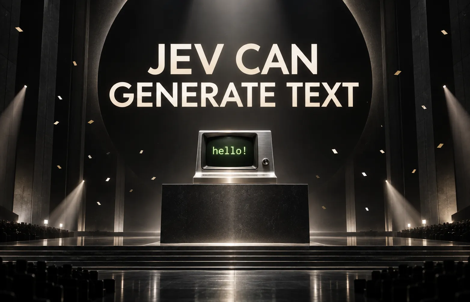Jev Can Generate Text